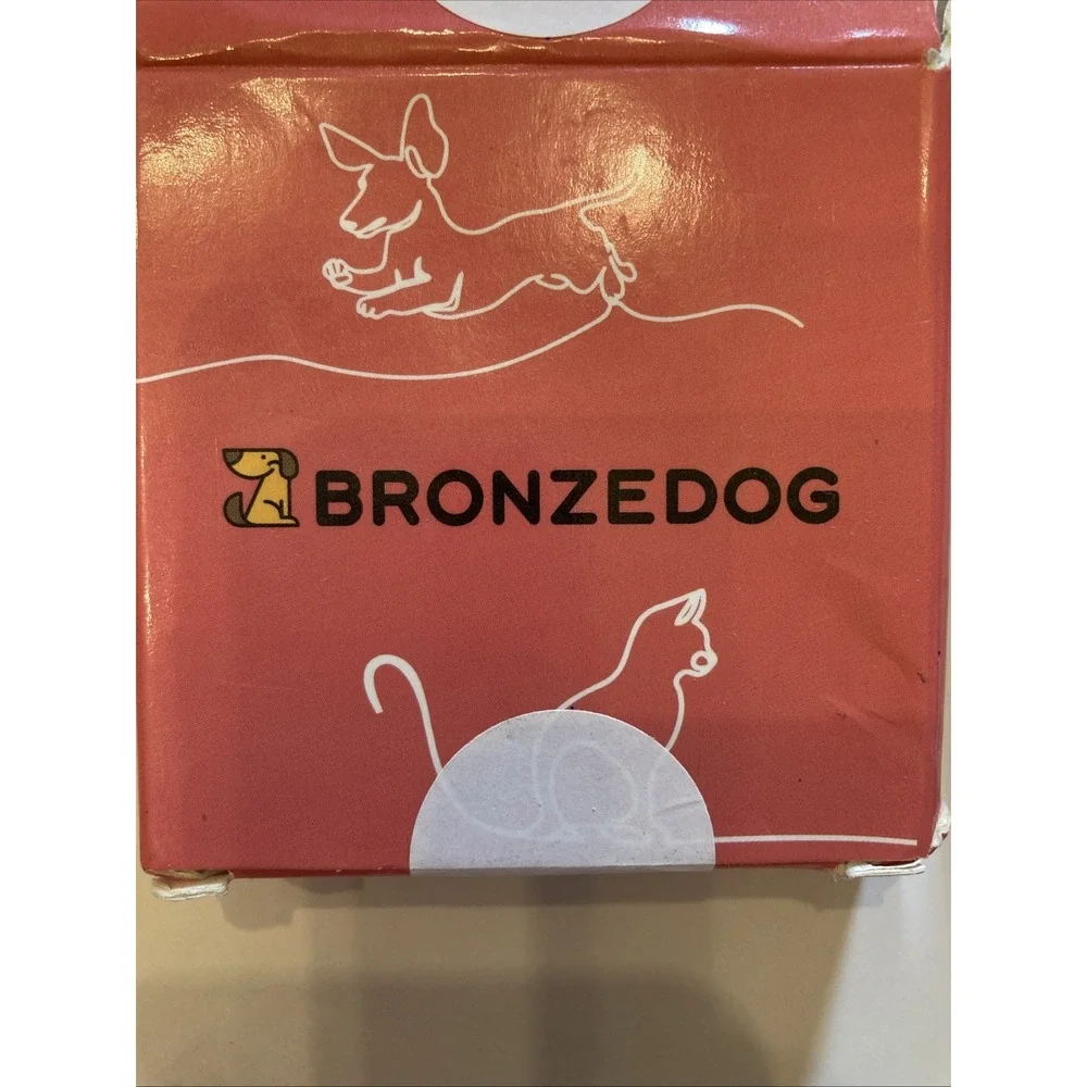 Bronzedog Leather Cat Collar Size 7